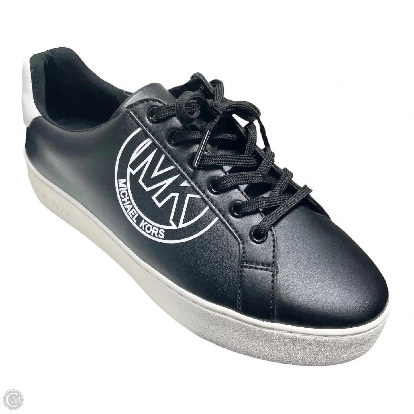 Shoes Sneakers By Michael By Michael Kors In Black & White, Size: 8