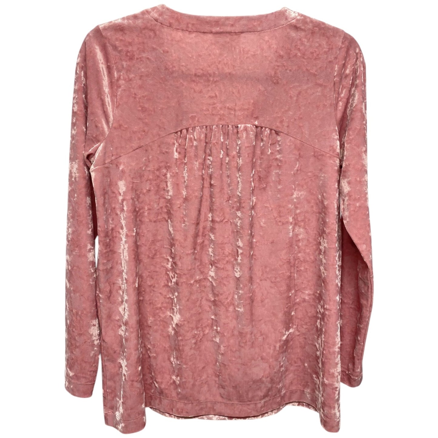 Top Long Sleeve By J. Jill In Pink, Size: Xs