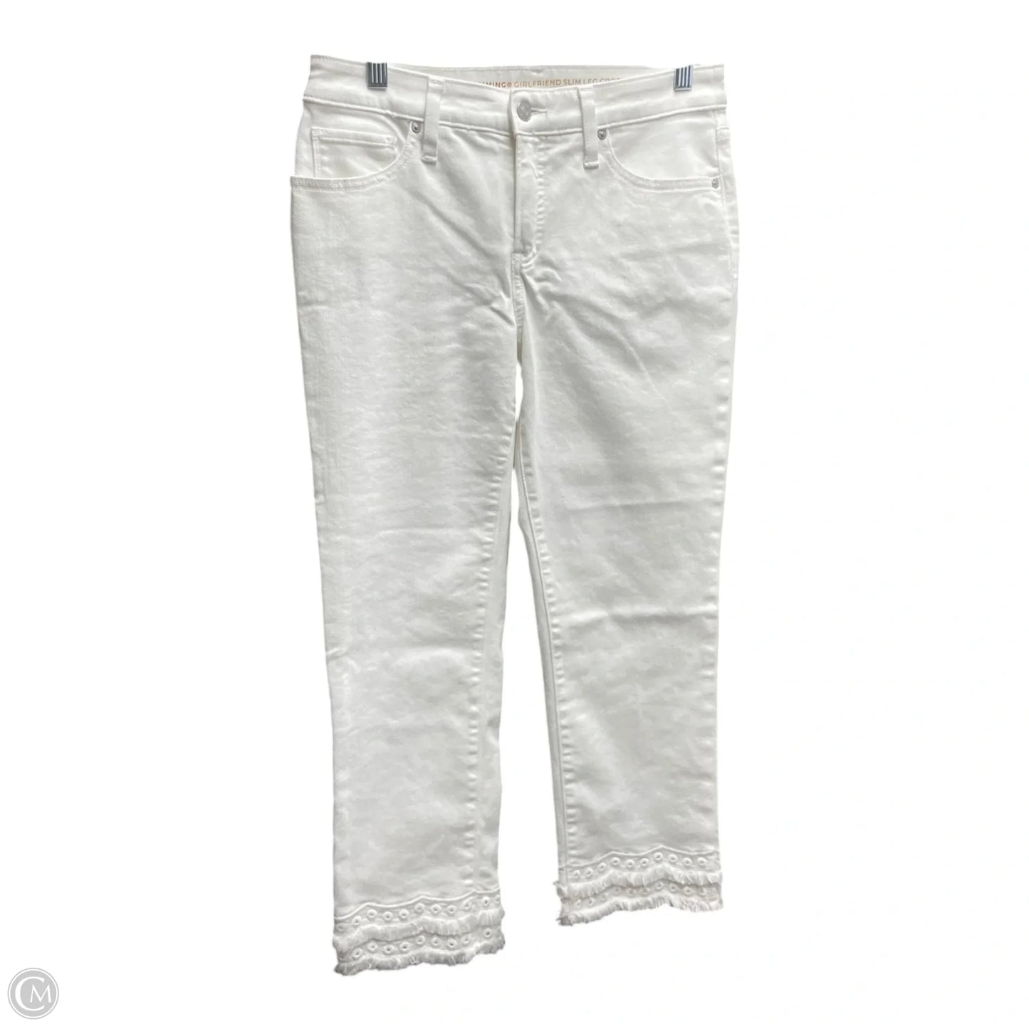 Jeans Cropped By Chicos In White, Size: 2