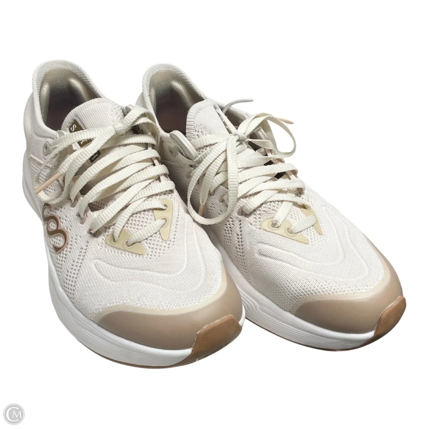 Shoes Athletic By SAYSH In Brown & Cream, Size: 6.5