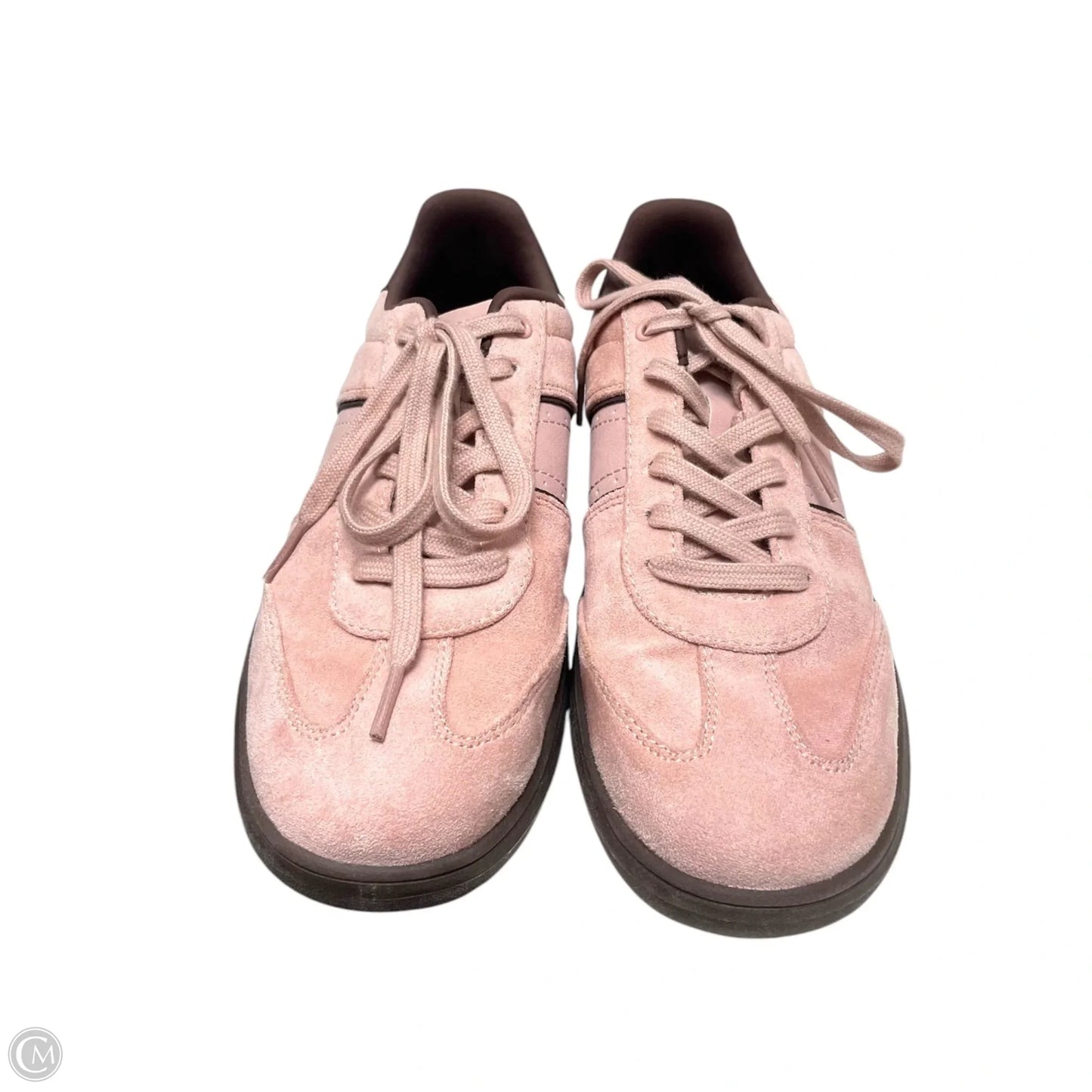 Shoes Sneakers By Zara In Brown & Pink, Size: 8.5