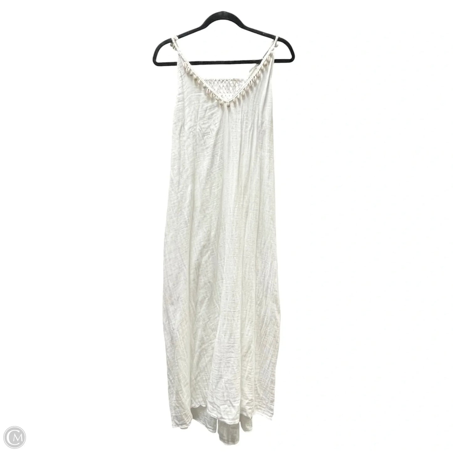 Swimwear Cover-up By Clothes Mentor In White, Size: M