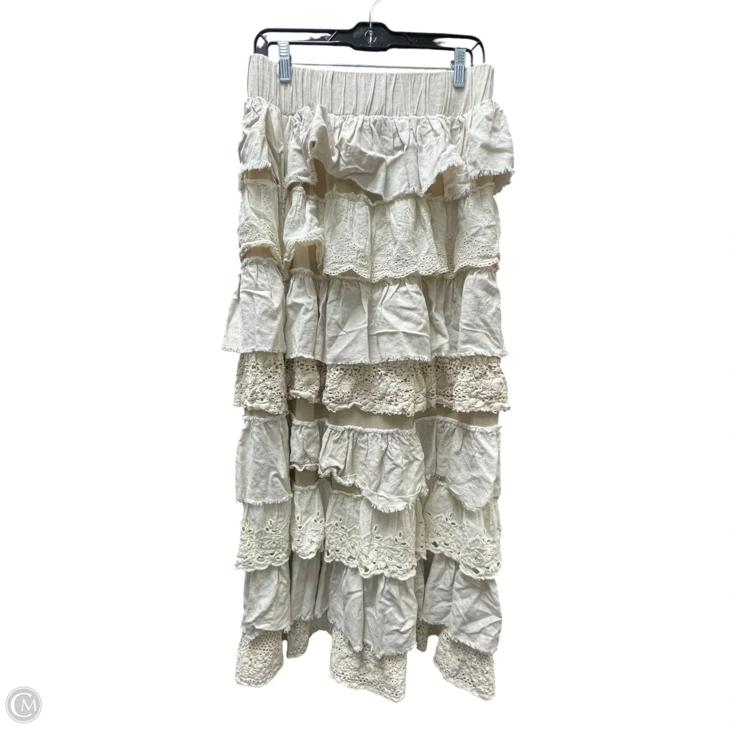 Skirt Maxi By JADED GYPSY In Beige, Size: Osfm