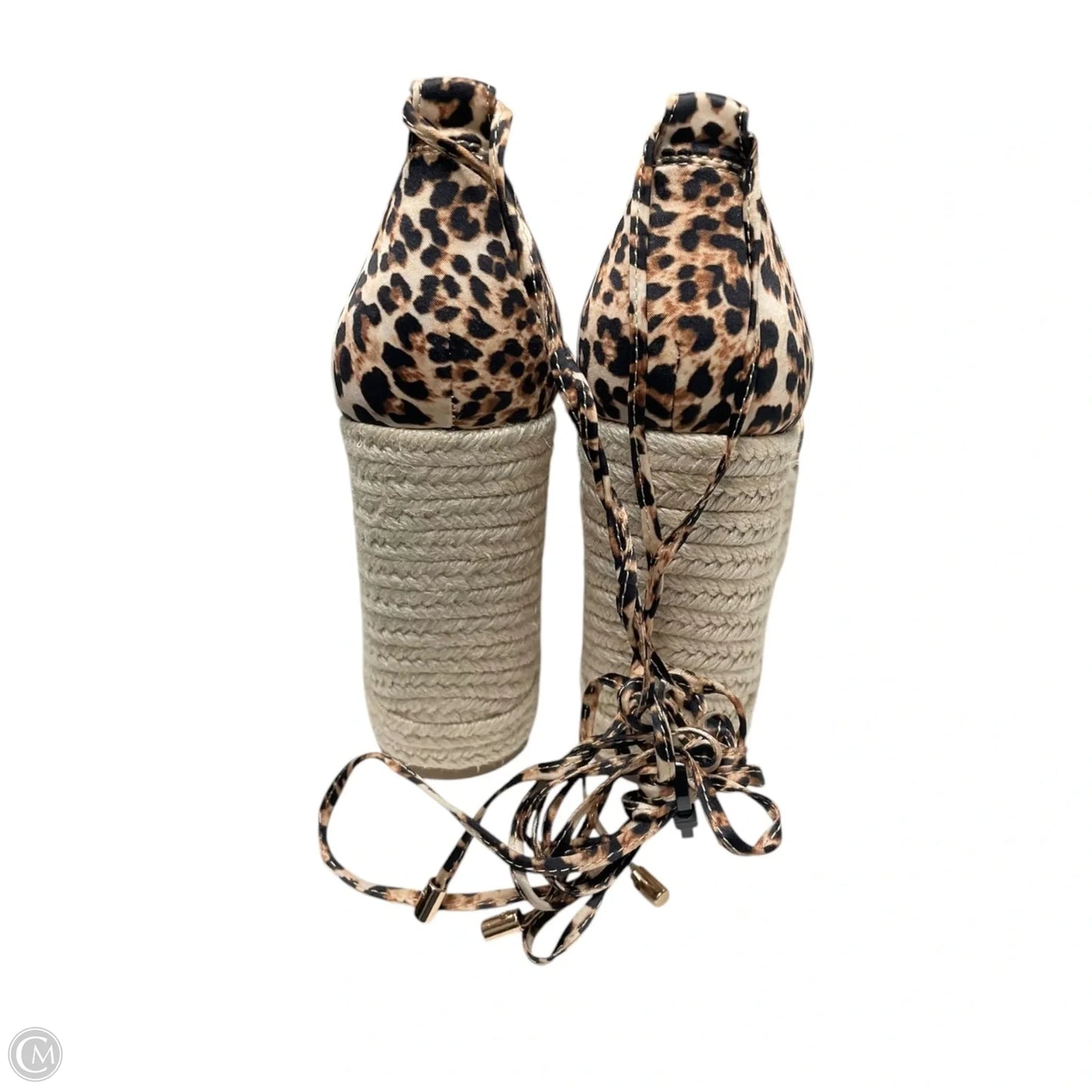 Shoes Heels Wedge By Jessica Simpson In Animal Print, Size: 9