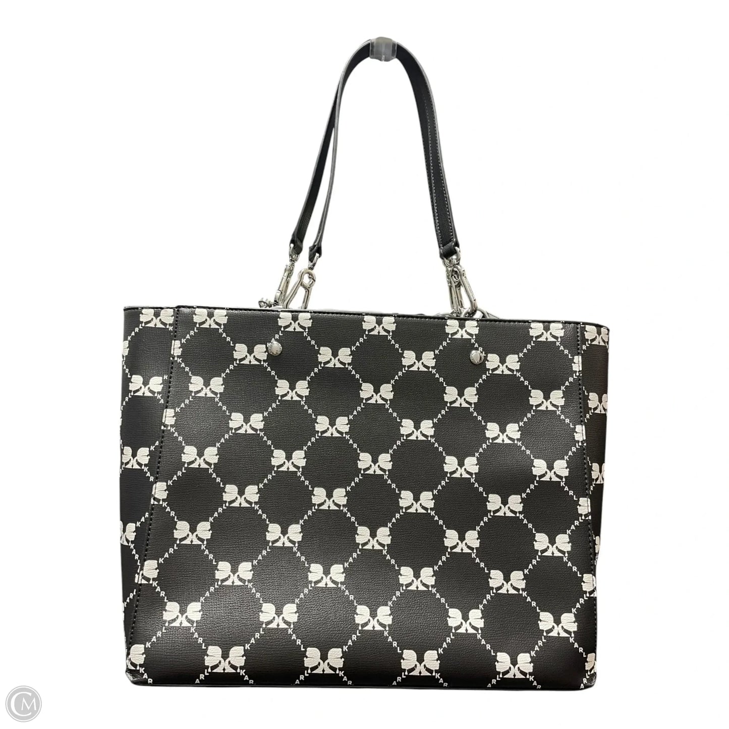 Tote Designer By Karl Lagerfeld, Size: Large