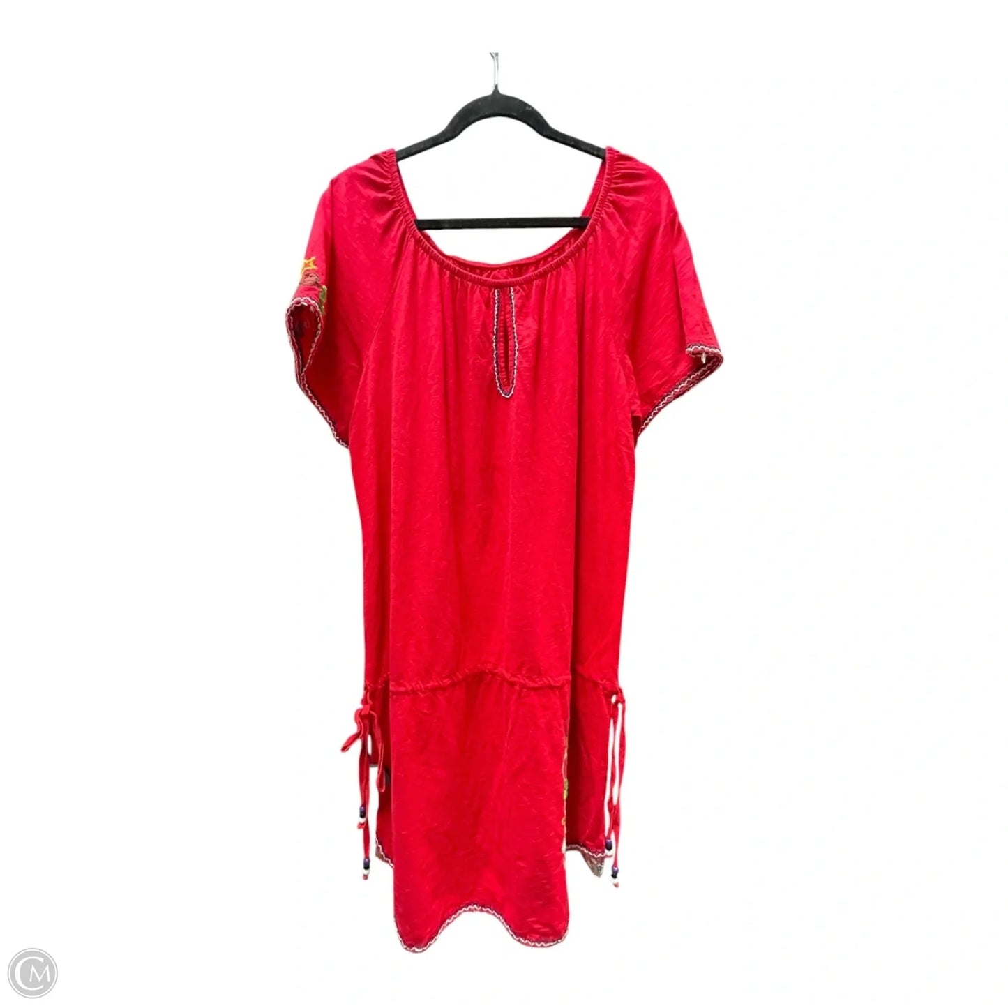Dress Casual Short By Double D Ranch In Red, Size: L