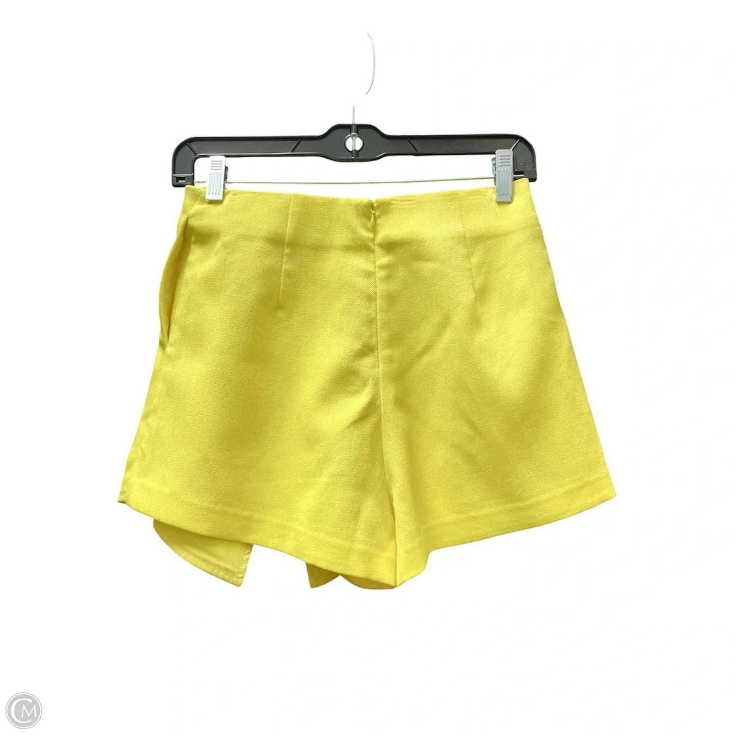 Skort By Black Label In Yellow, Size: Xs