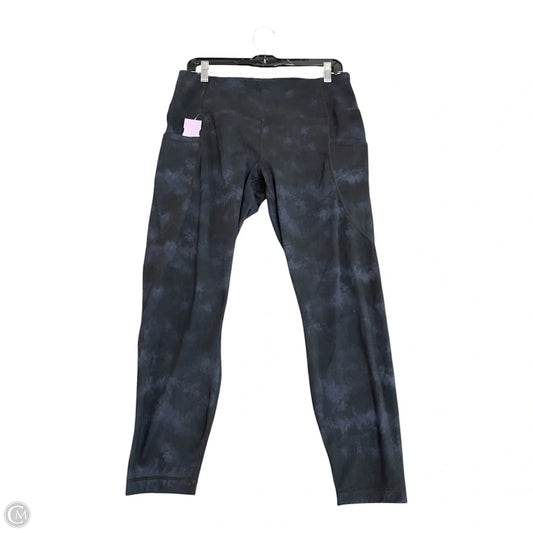 Athletic Leggings By Active Life In Tie Dye Print, Size: Xl