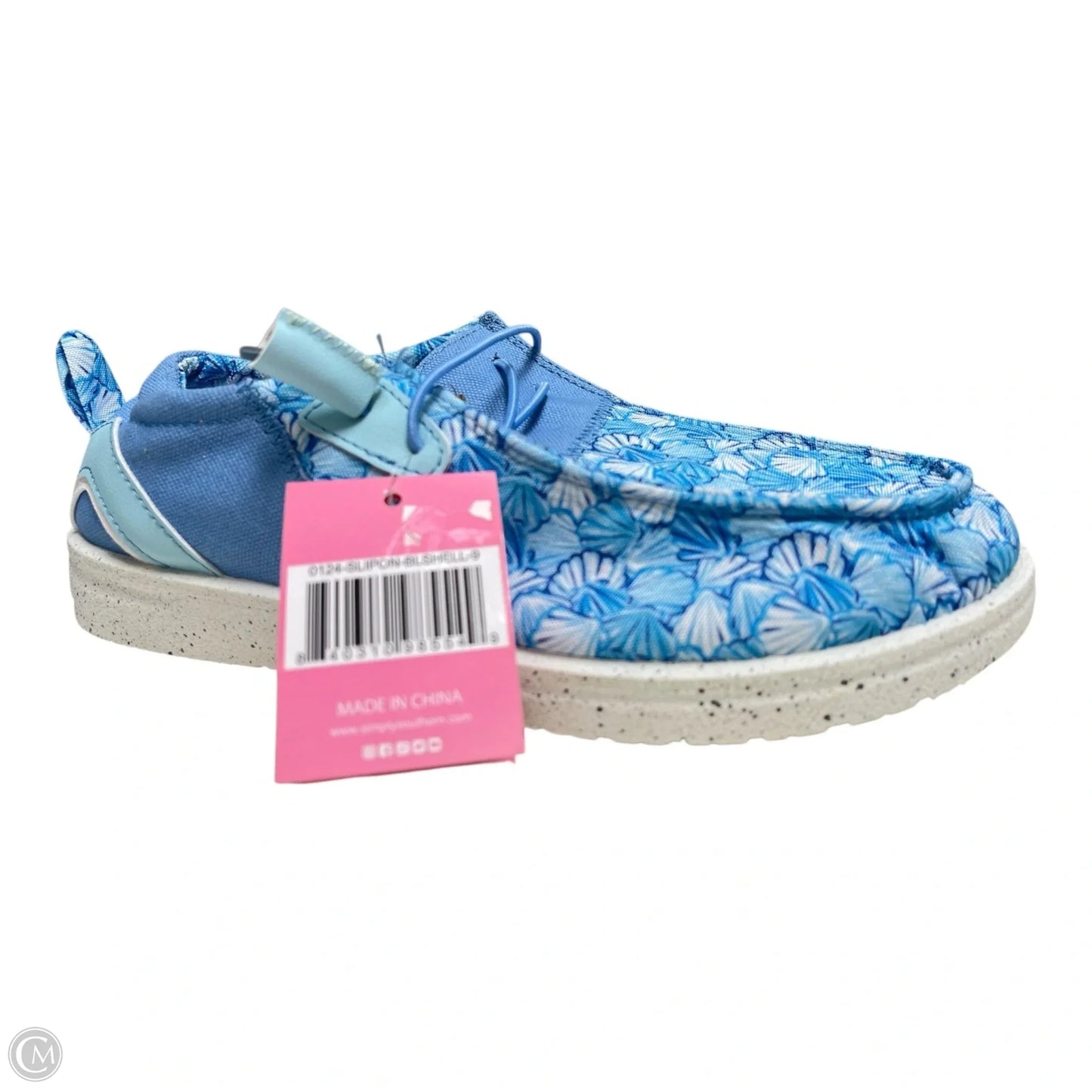 Shoes Flats By Simply Southern In Nautical Print, Size: 9