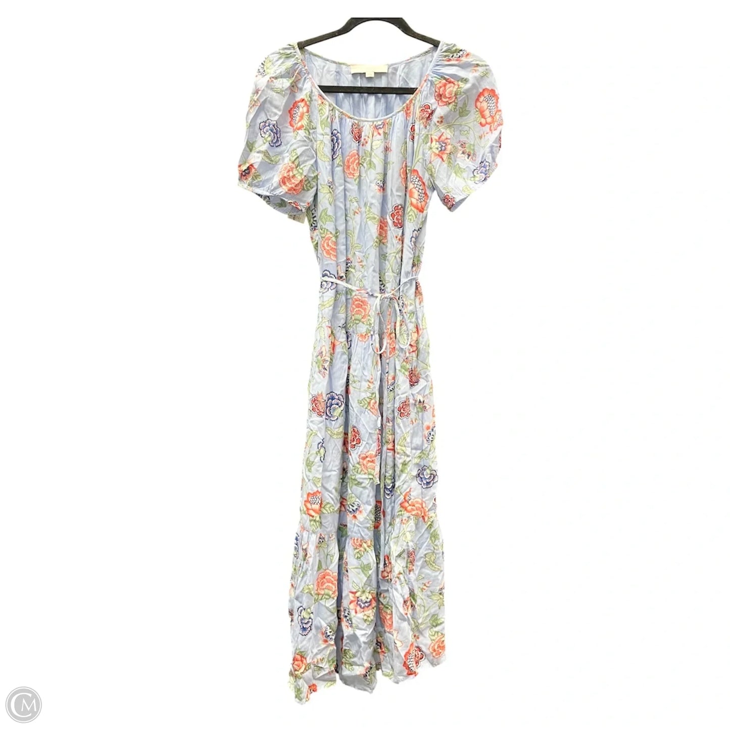 Dress Casual Midi By Loft In Floral Print, Size: S