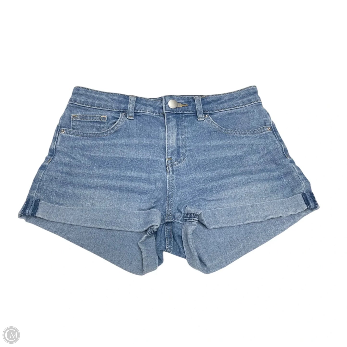Shorts By H&m In Blue Denim, Size: 2