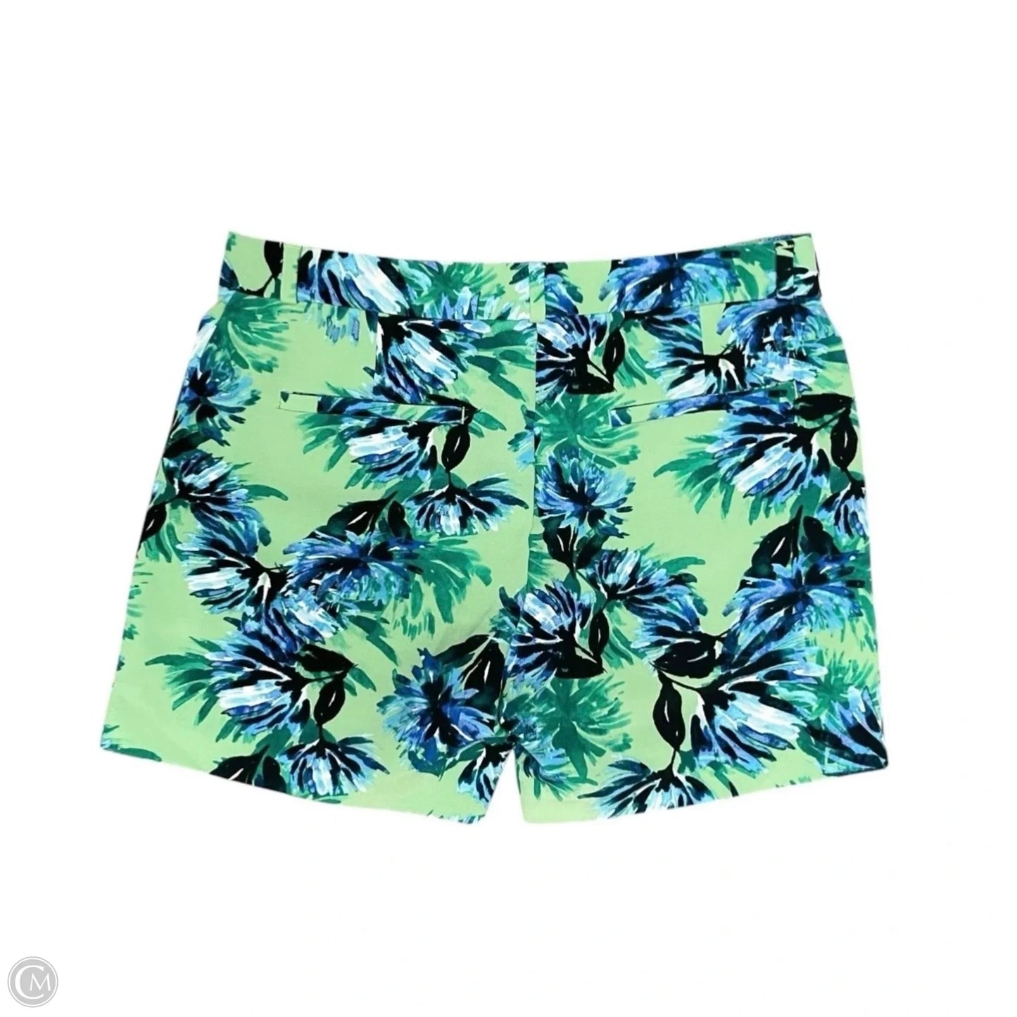 Shorts By Banana Republic In Blue & Green, Size: 2