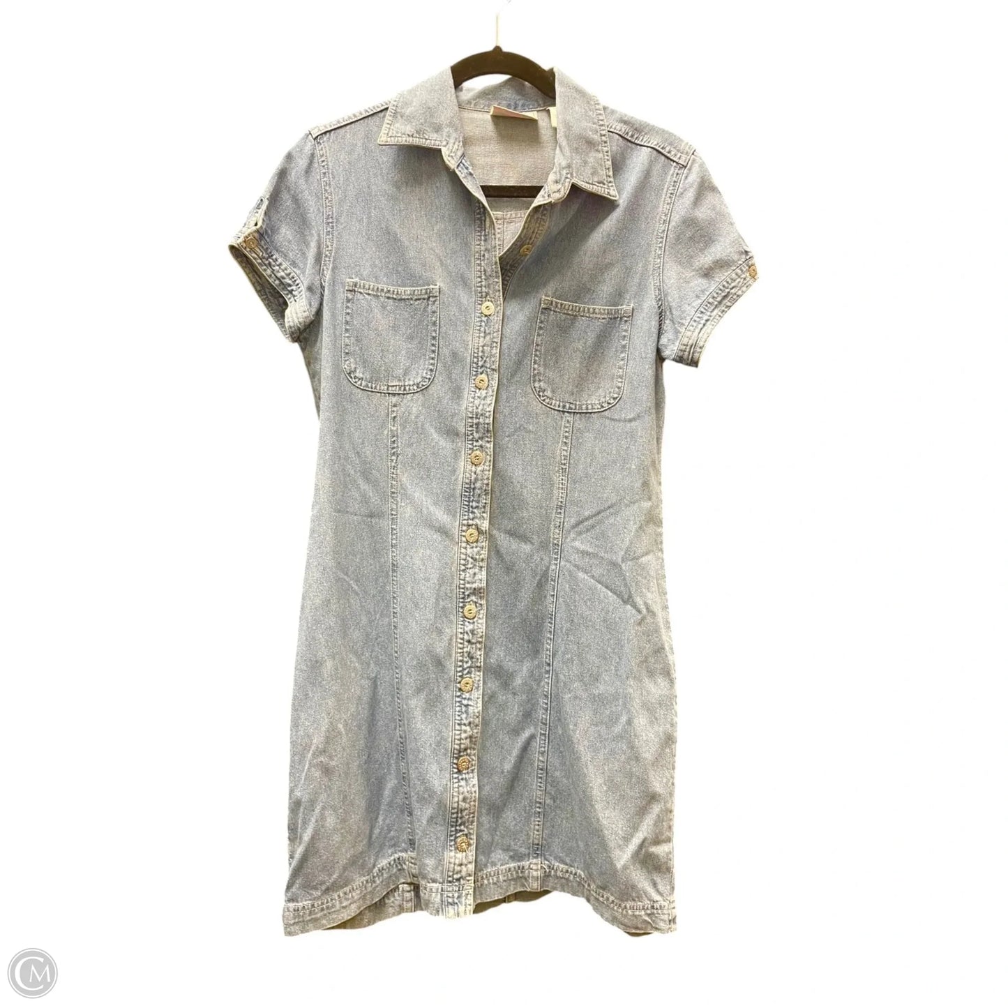 Dress Casual Short By Faded Glory In Blue Denim, Size: S