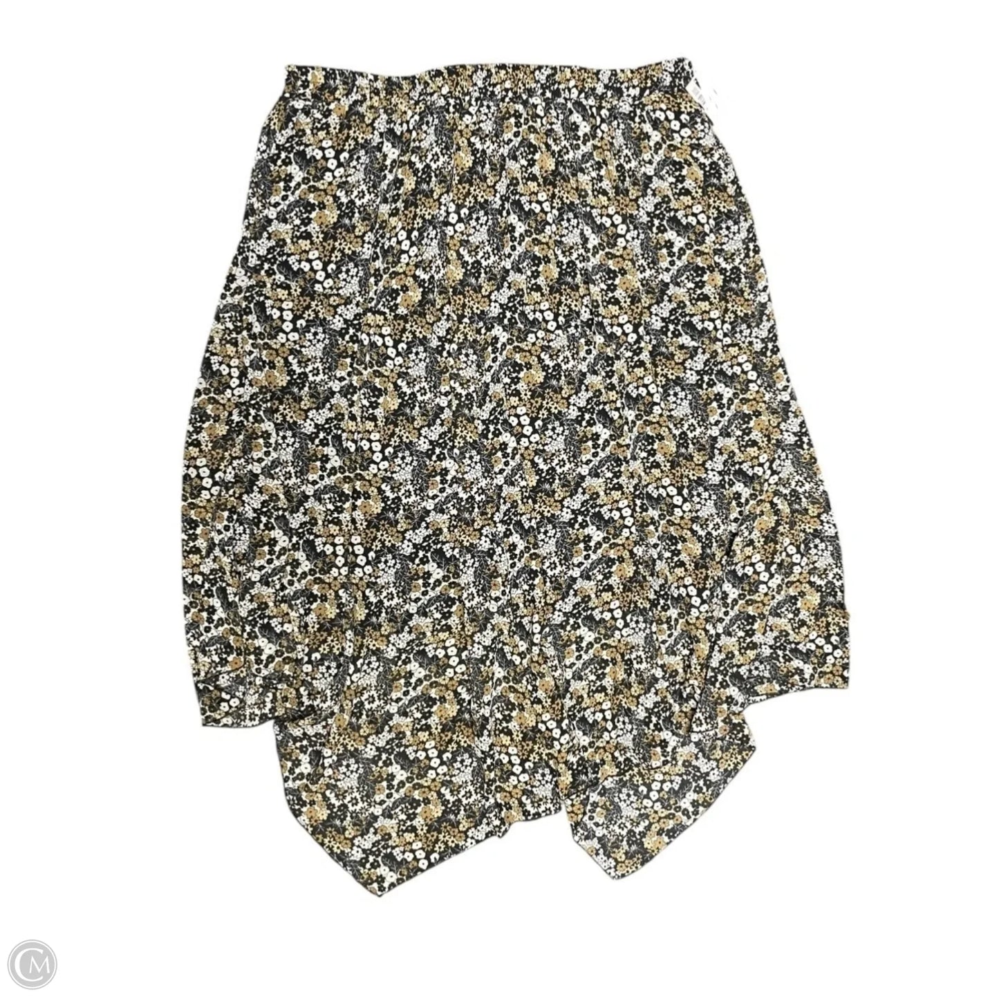 Skirt Midi By Cato In Floral Print, Size: 2x