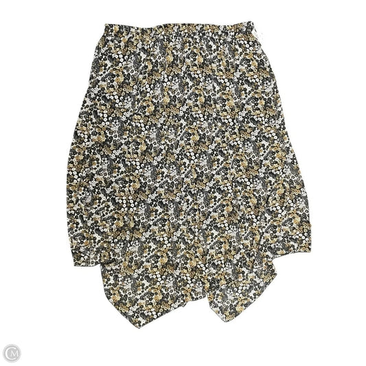 Skirt Midi By Cato In Floral Print, Size: 2x
