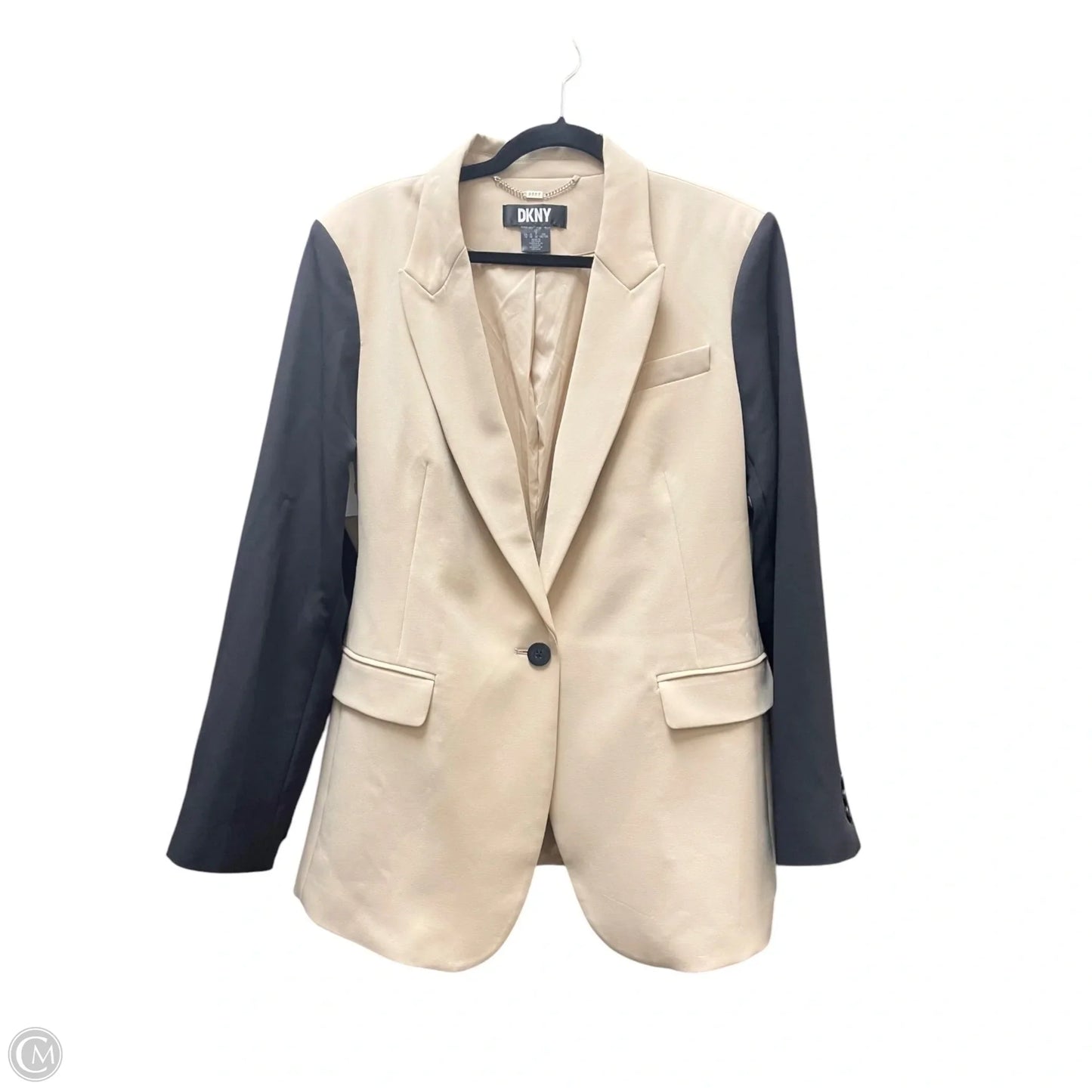 Blazer By Dkny In Black & Tan, Size: 16