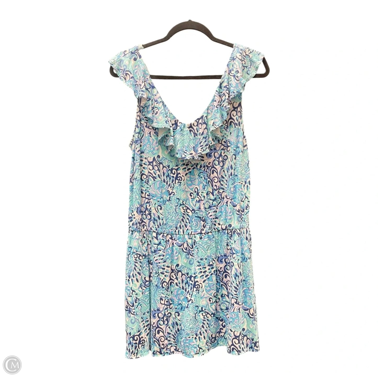 Romper By Lilly Pulitzer In Blue & Purple, Size: M
