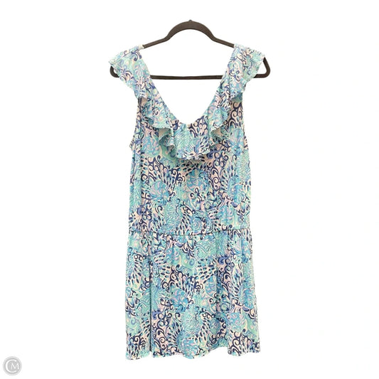 Romper By Lilly Pulitzer In Blue & Purple, Size: M