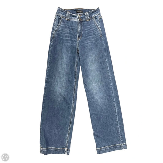 Jeans Wide Leg By Judy Blue In Blue Denim, Size: 6