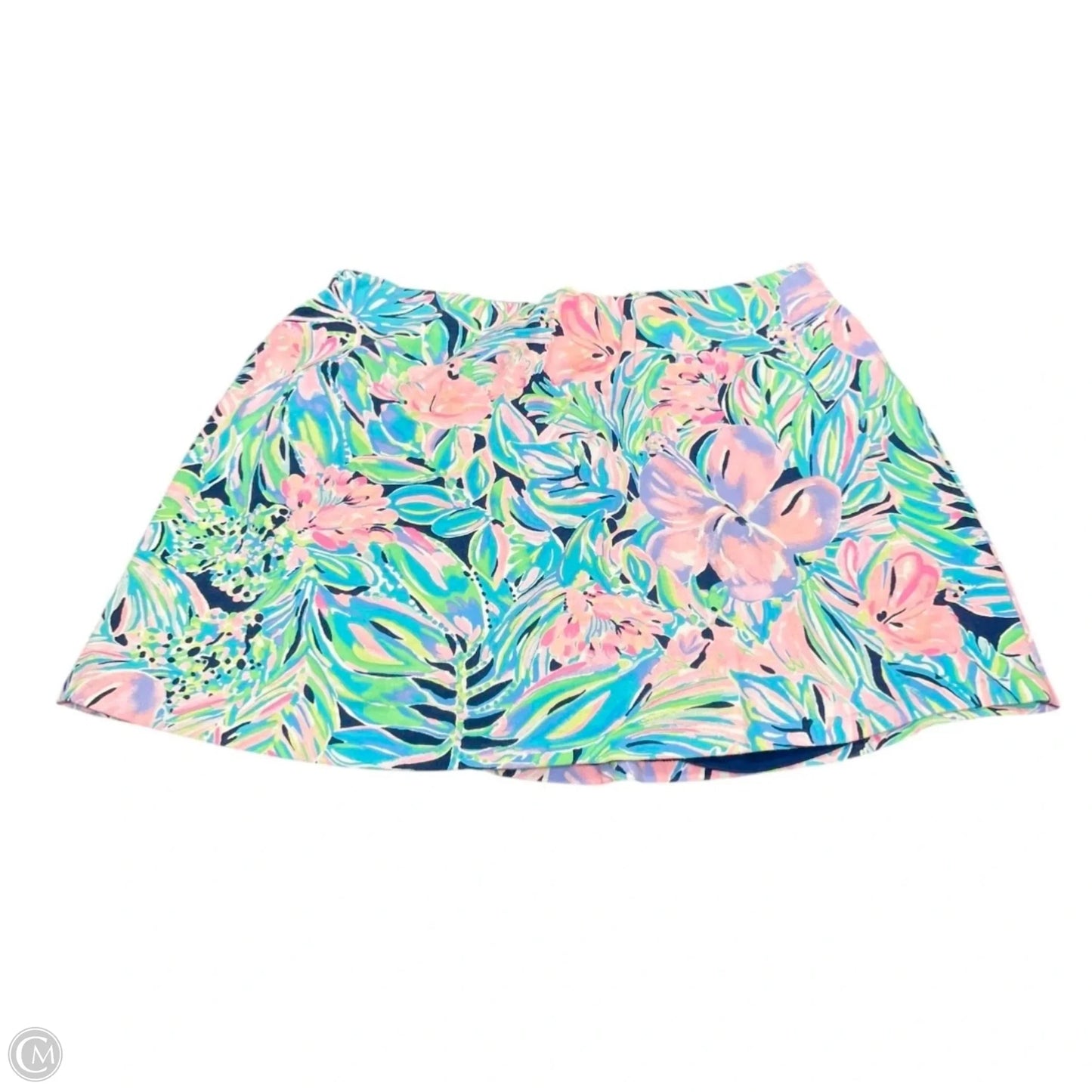 Skort By Lilly Pulitzer In Floral Print, Size: M