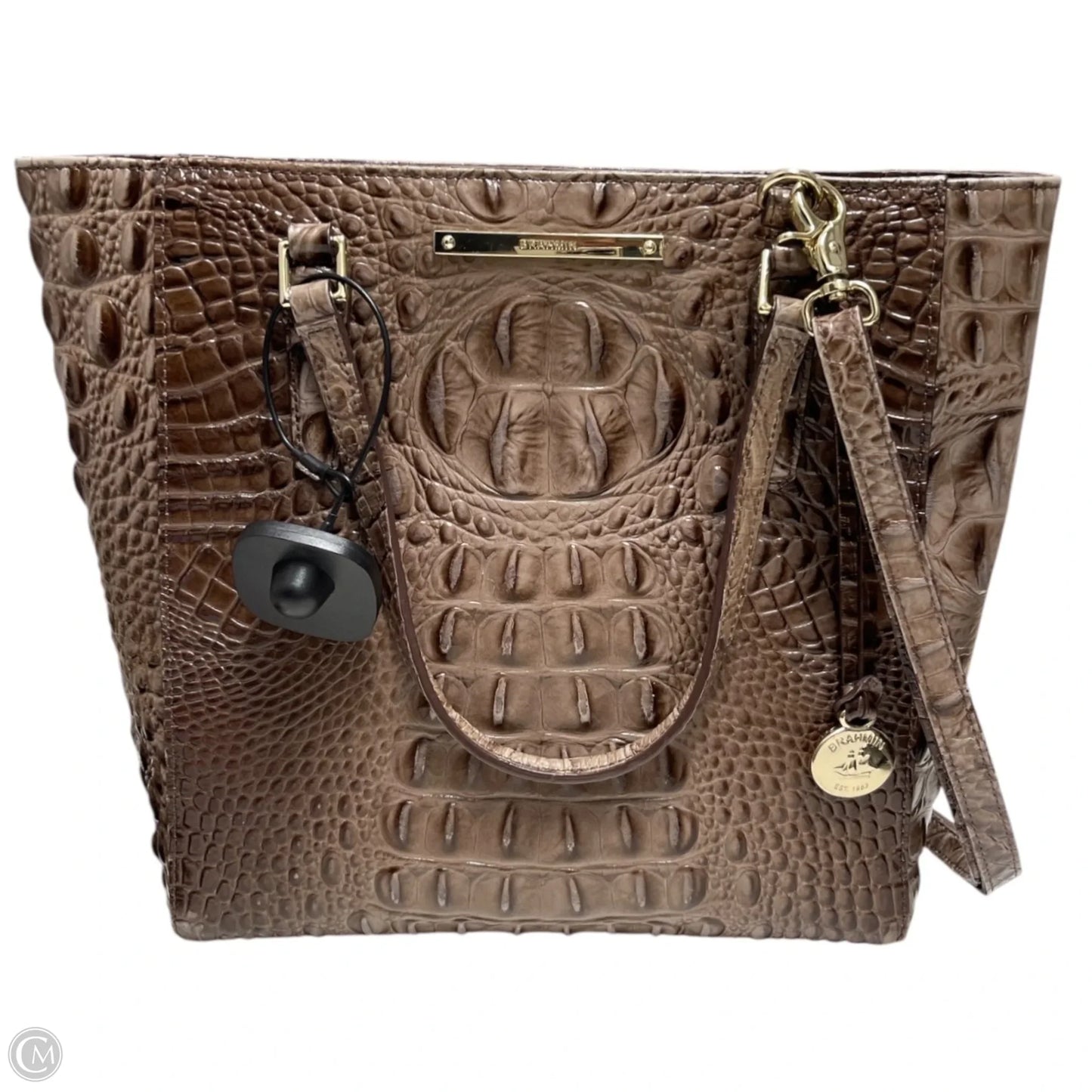Tote Designer By Brahmin, Size: Small