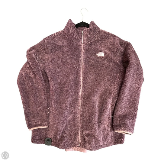 Jacket Fleece By The North Face In Maroon, Size: 2x