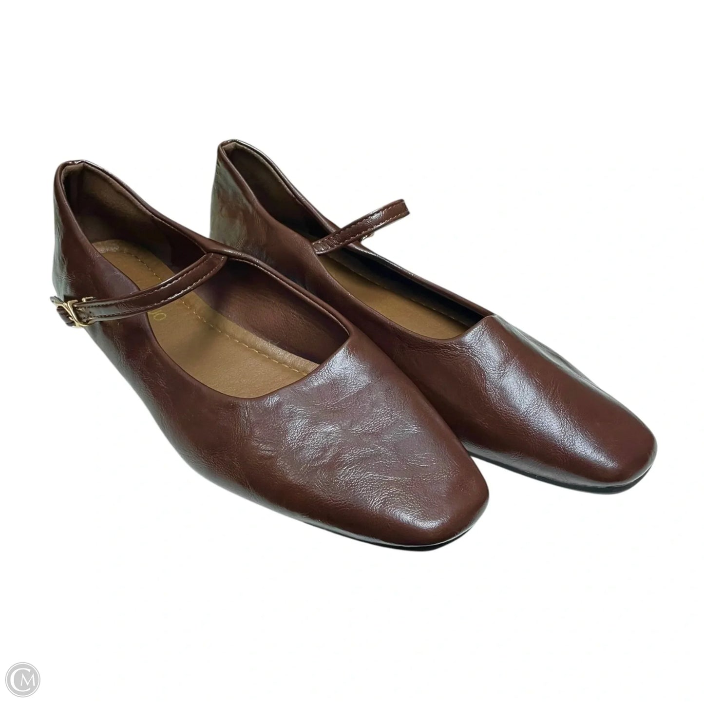 Shoes Flats By KEMAN & DUO In Brown, Size: 9.5