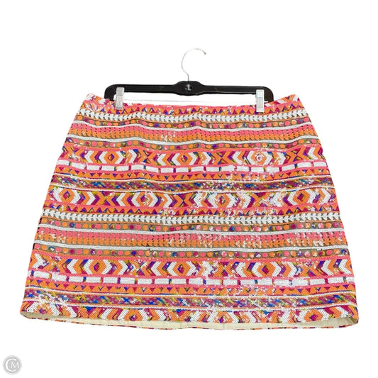 Skirt Mini & Short By Banana Republic In Multi-colored, Size: 14