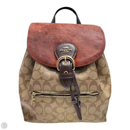 Backpack Designer By Coach, Size: Medium