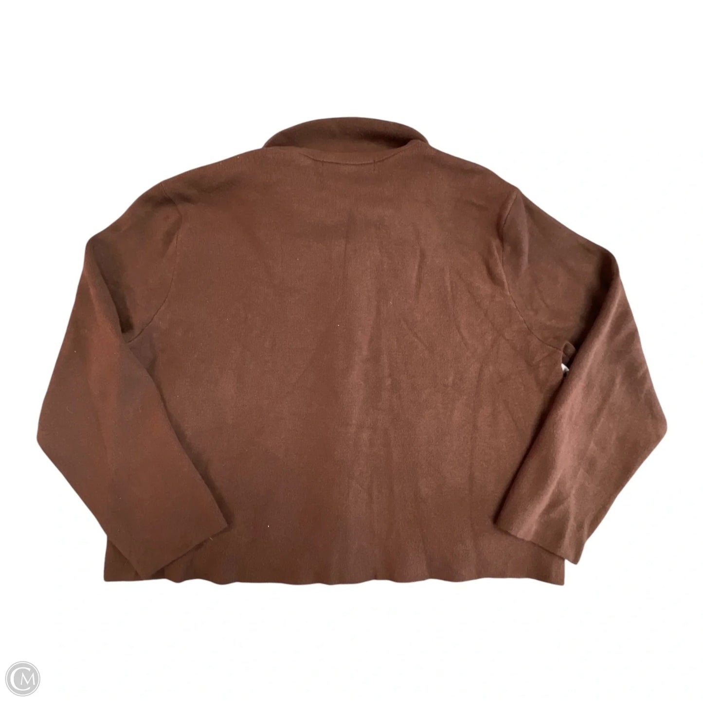 Sweater Cardigan By Marc New York In Brown, Size: L