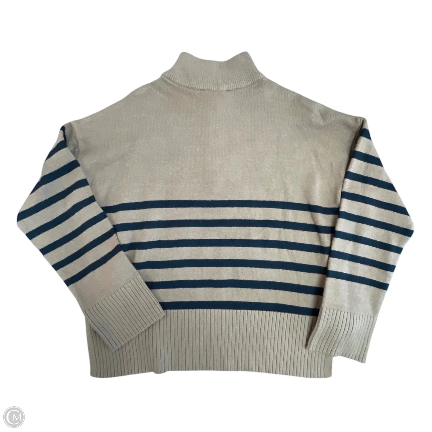 Sweater By Dkny In Striped Pattern, Size: Xl