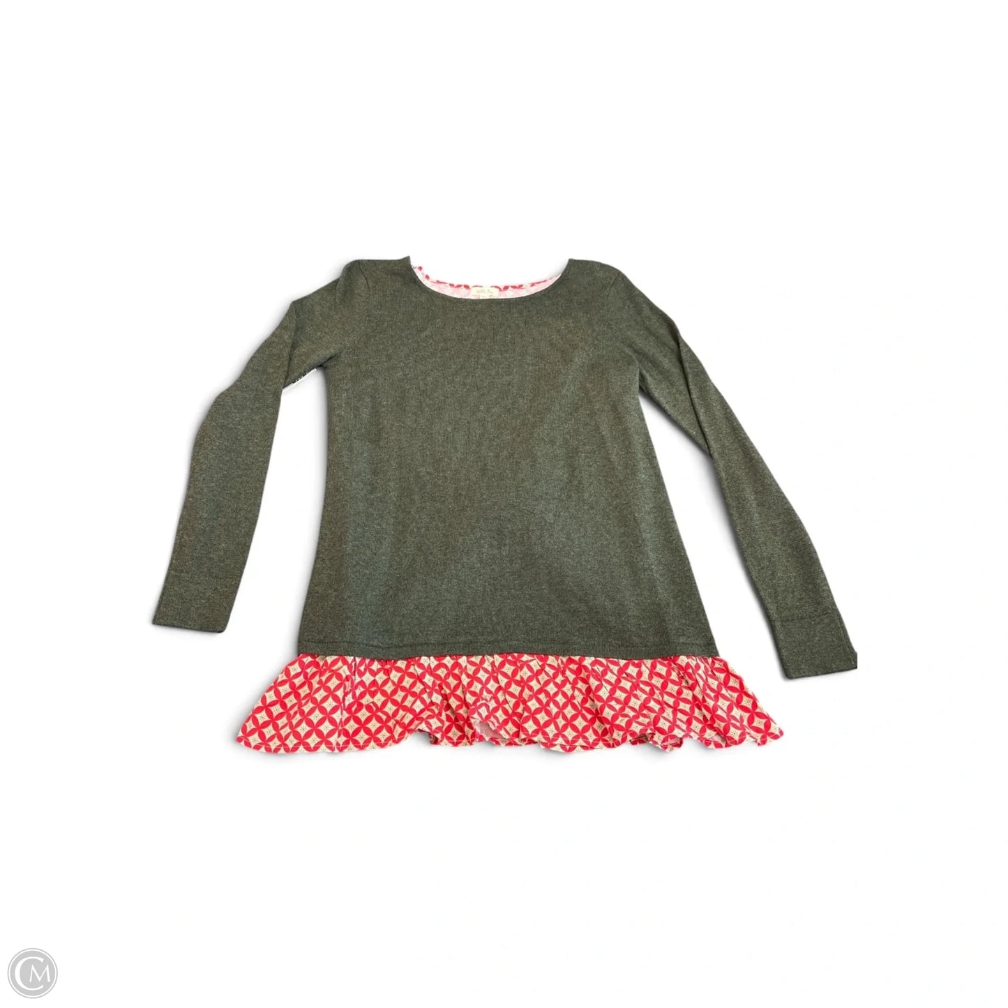 Top Long Sleeve By Matilda Jane In Green, Size: Xs