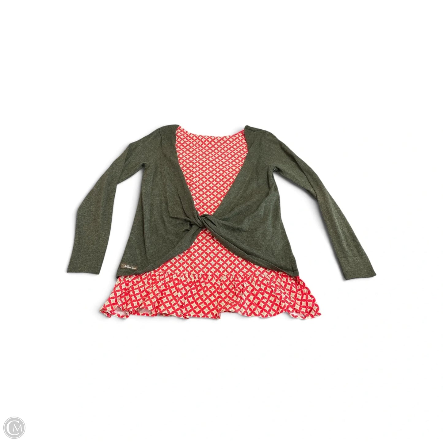 Top Long Sleeve By Matilda Jane In Green, Size: Xs