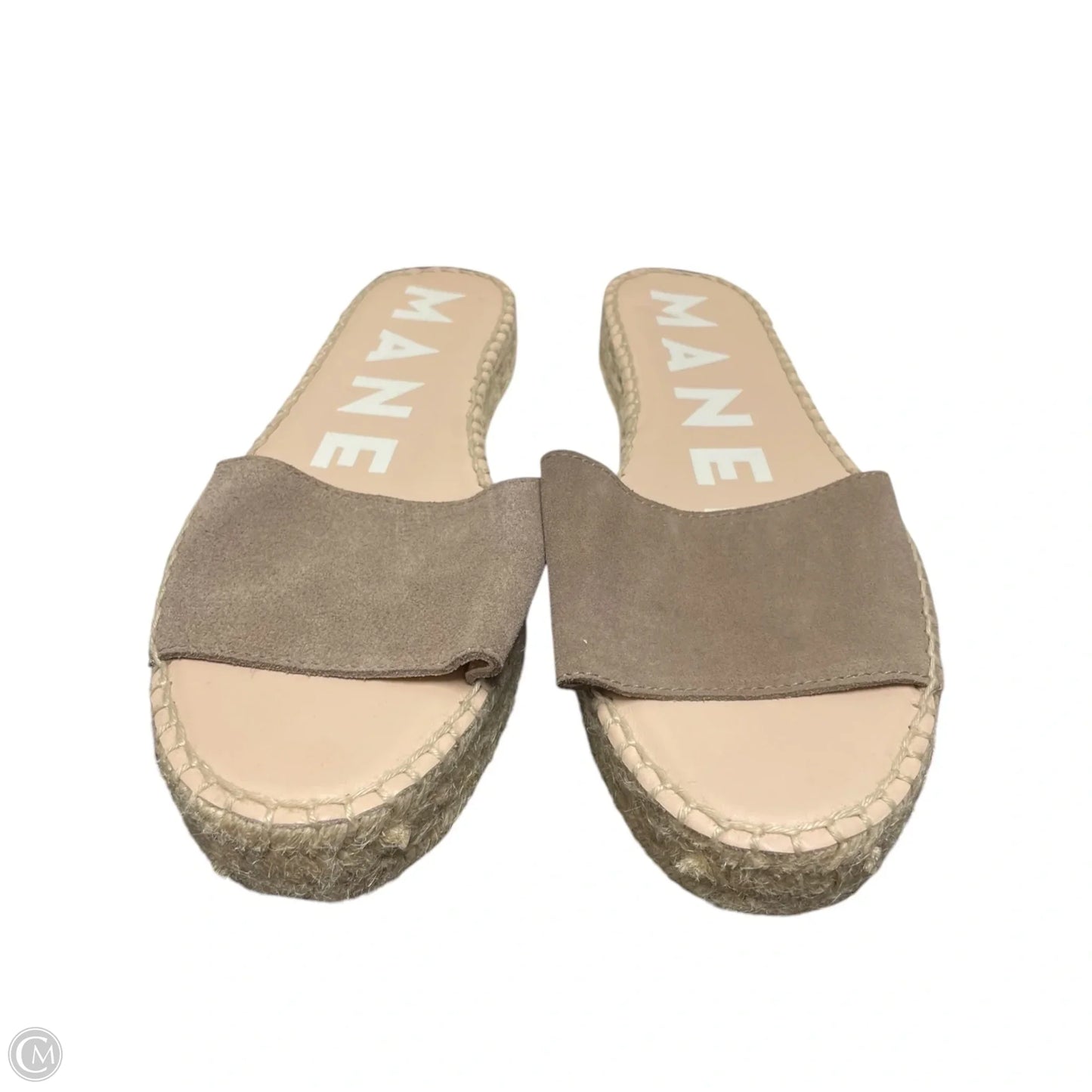 Sandals Flats By MANEBI In Beige, Size: 9.5