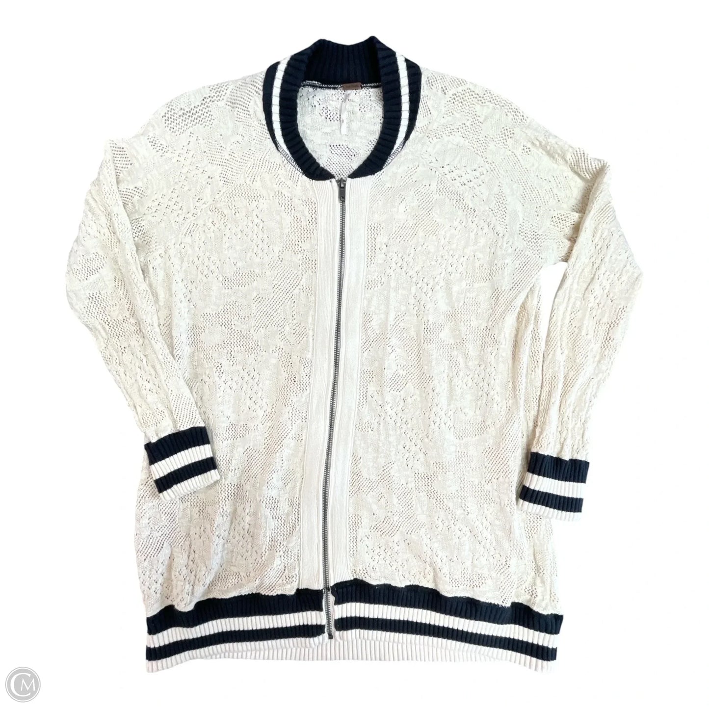 Jacket Other By Free People In Black & Cream, Size: L