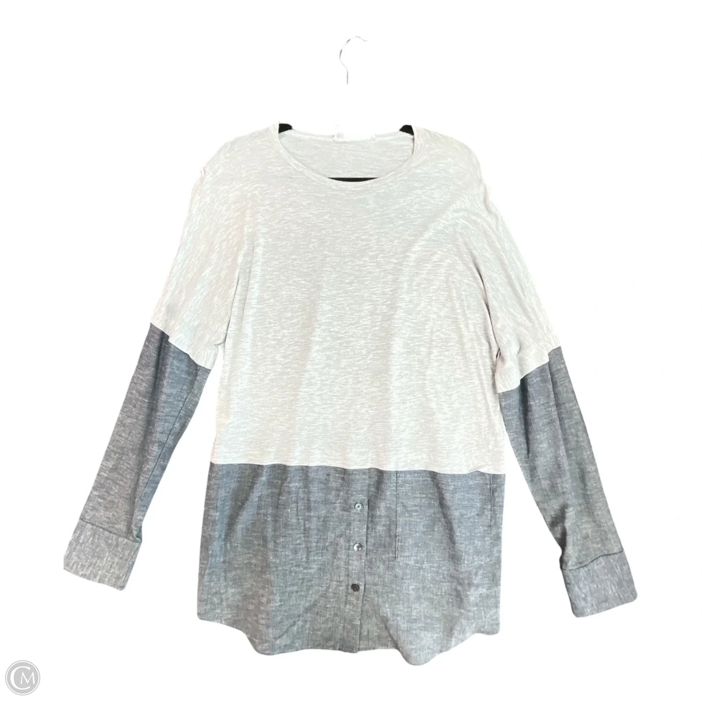 Tunic Designer By Derek Lam In Grey, Size: Xl