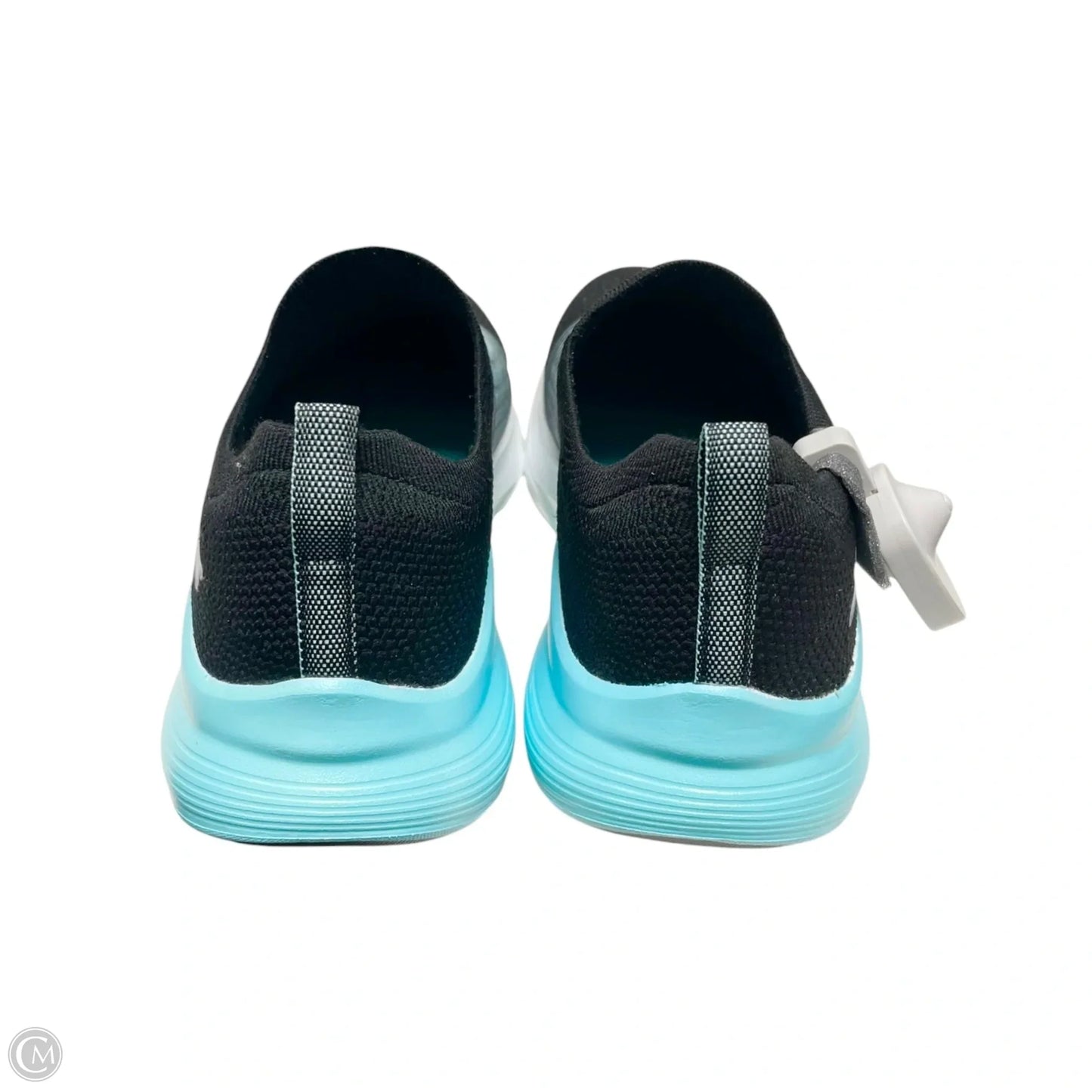 Shoes Athletic By Skechers In Black & Blue, Size: 9