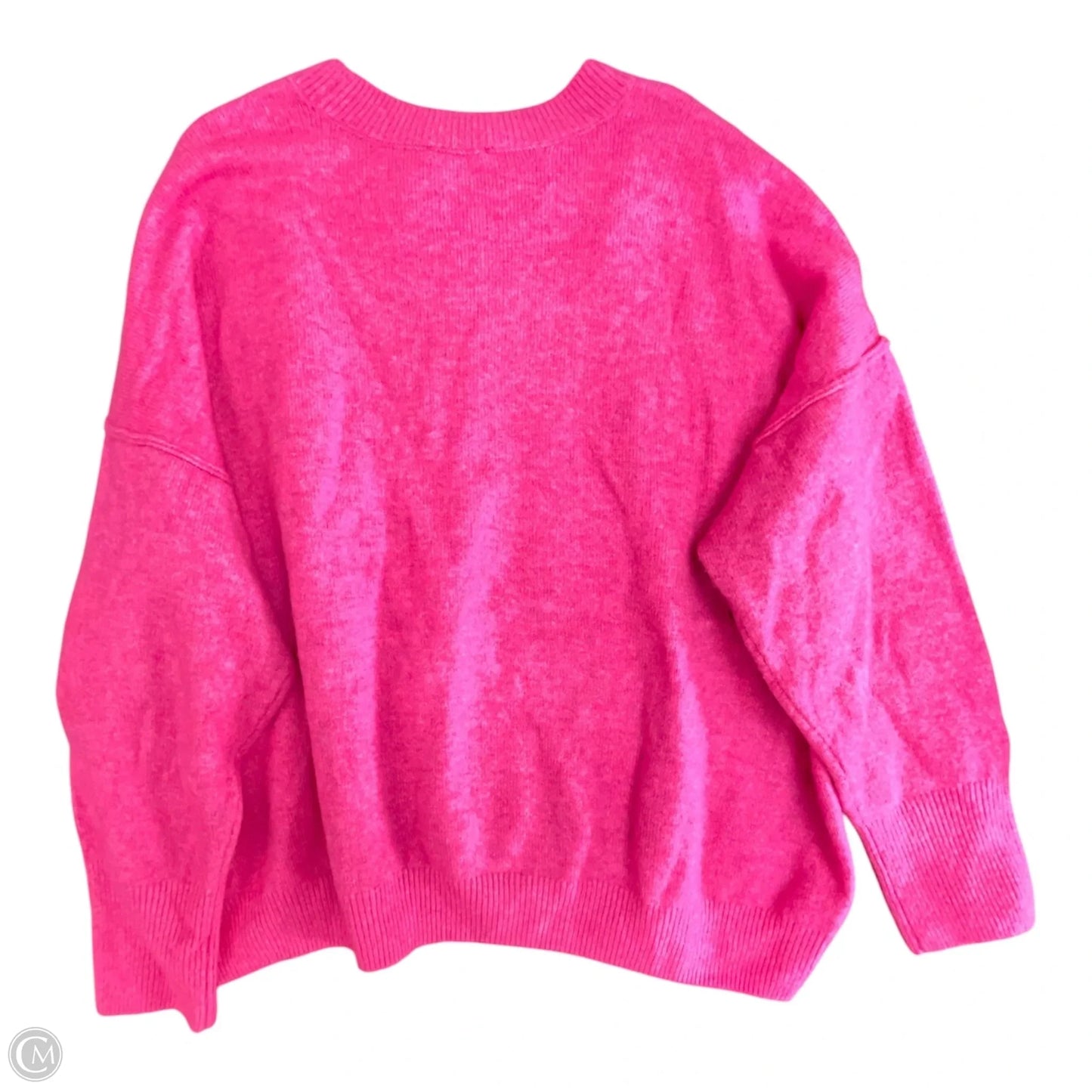 Sweater By Vince Camuto In Pink, Size: Xxl