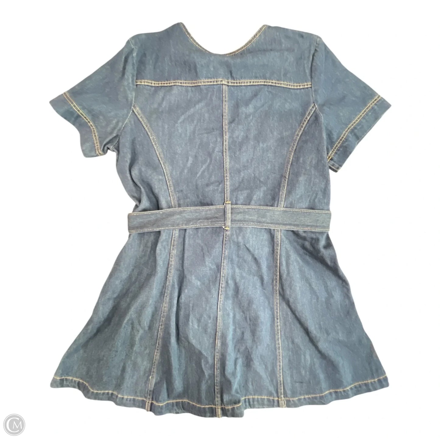 Dress Casual Short By Free Assembly In Blue Denim, Size: Xl