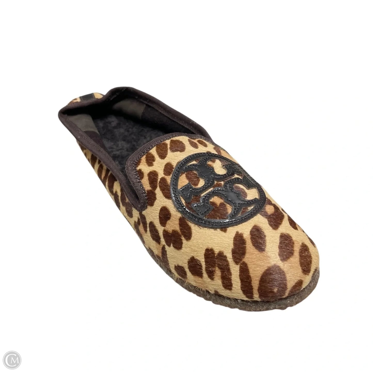 Slippers Designer By Tory Burch In Animal Print, Size: 6