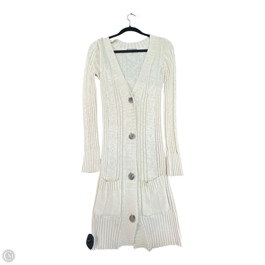 Sweater Cardigan By James Perse In Cream, Size: 2