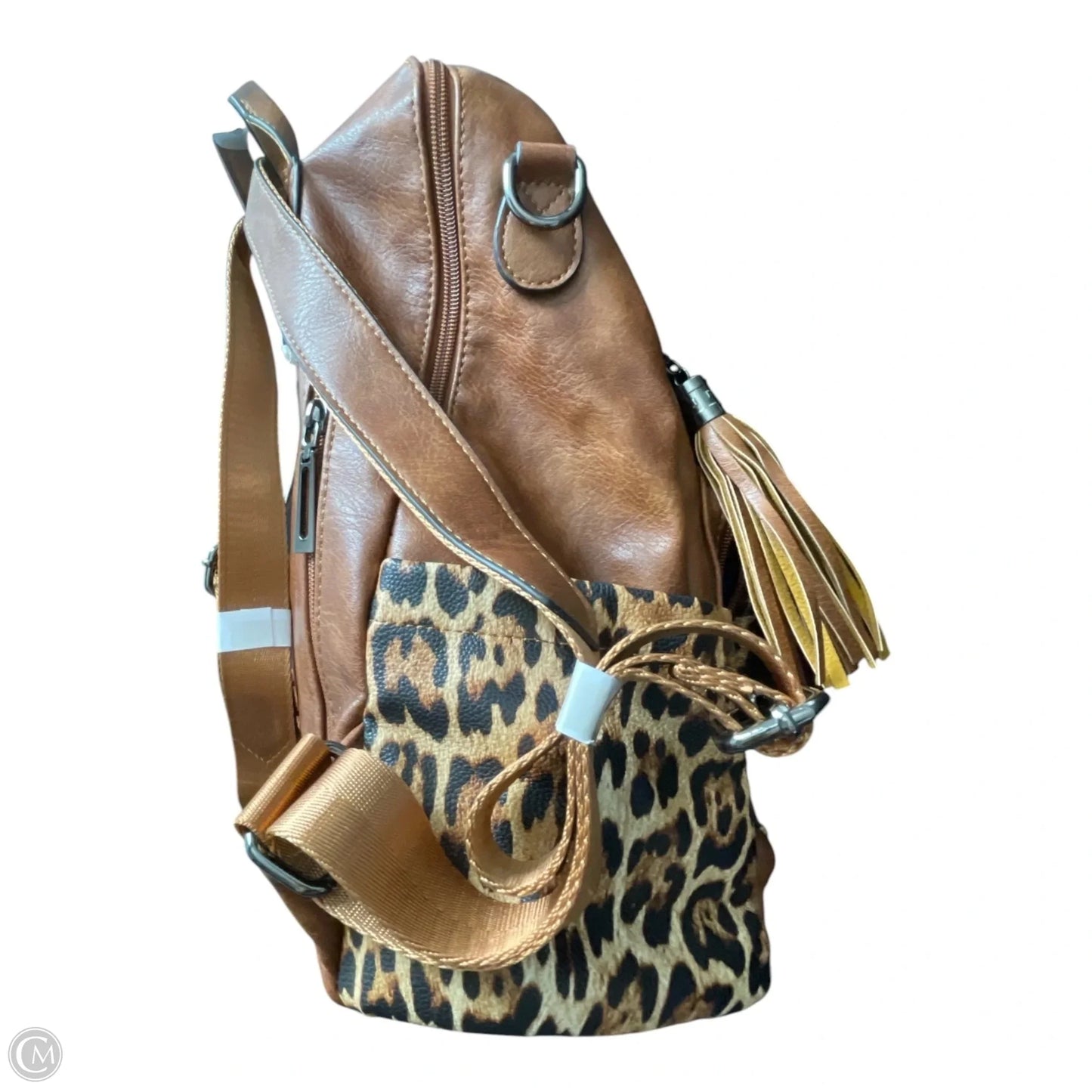 Backpack Leather By OPAGE, Size: Medium