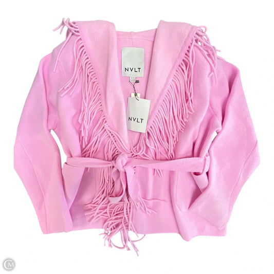 Sweater Cardigan By Anthropologie In Pink, Size: Xl