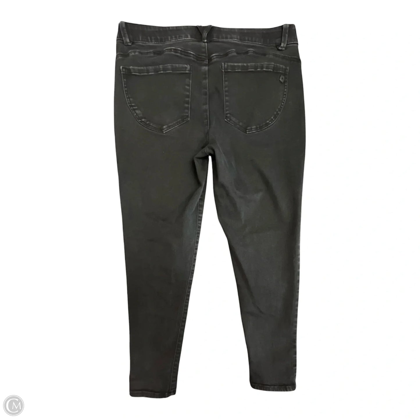 Jeans Skinny By Democracy In Black Denim, Size: 12