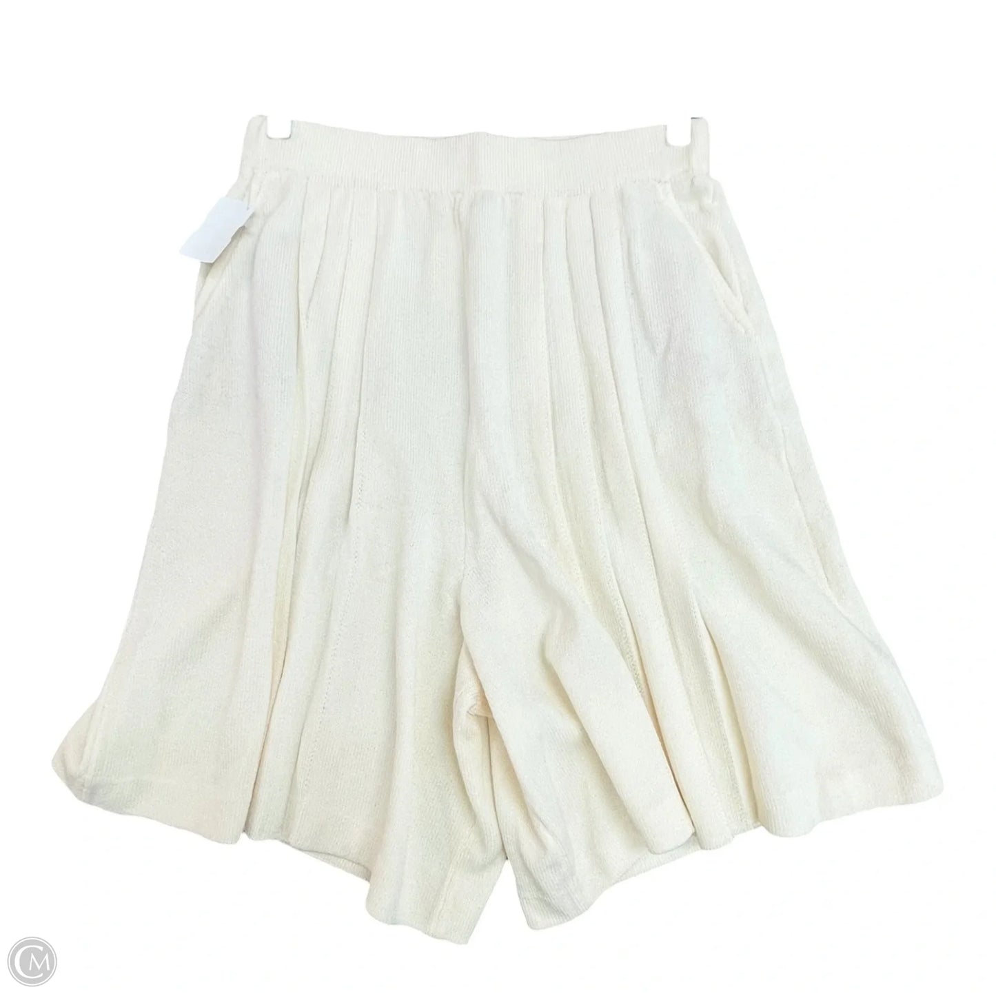 Shorts Luxury Designer By St John Collection In Cream, Size: 6