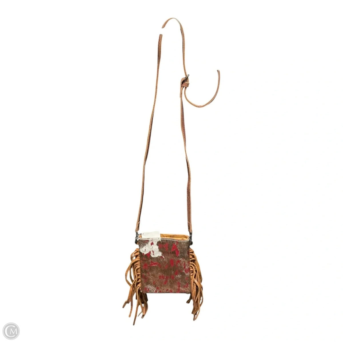 Crossbody Leather By AMERICAN DARLING, Size: Small