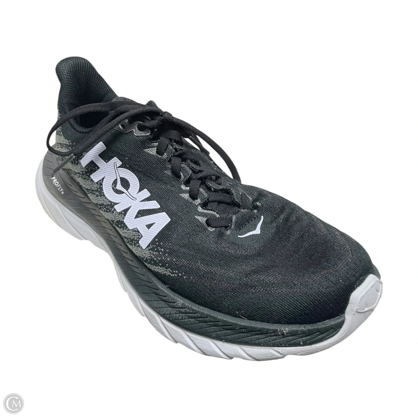 Shoes Athletic By Hoka In Black & Grey, Size: 8.5