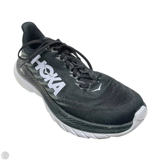 Shoes Athletic By Hoka In Black & Grey, Size: 8.5