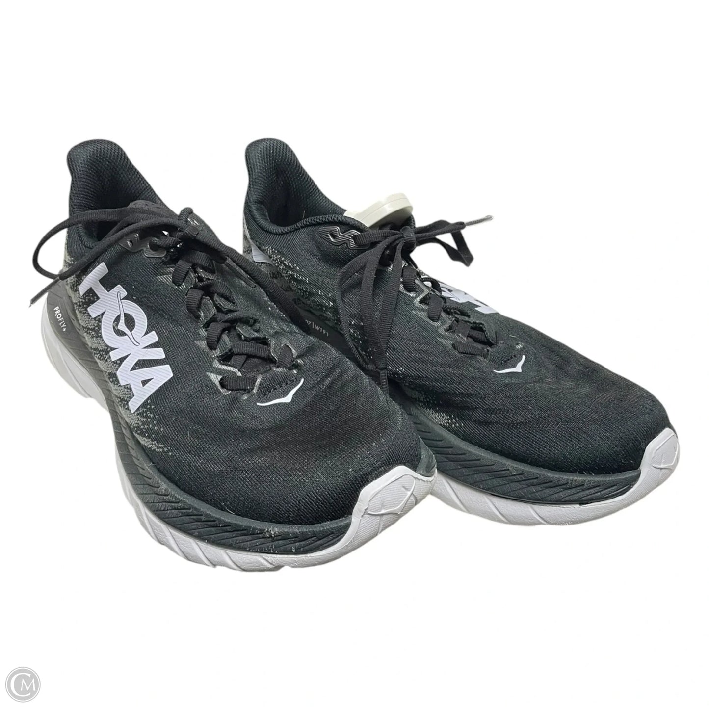 Shoes Athletic By Hoka In Black & Grey, Size: 8.5