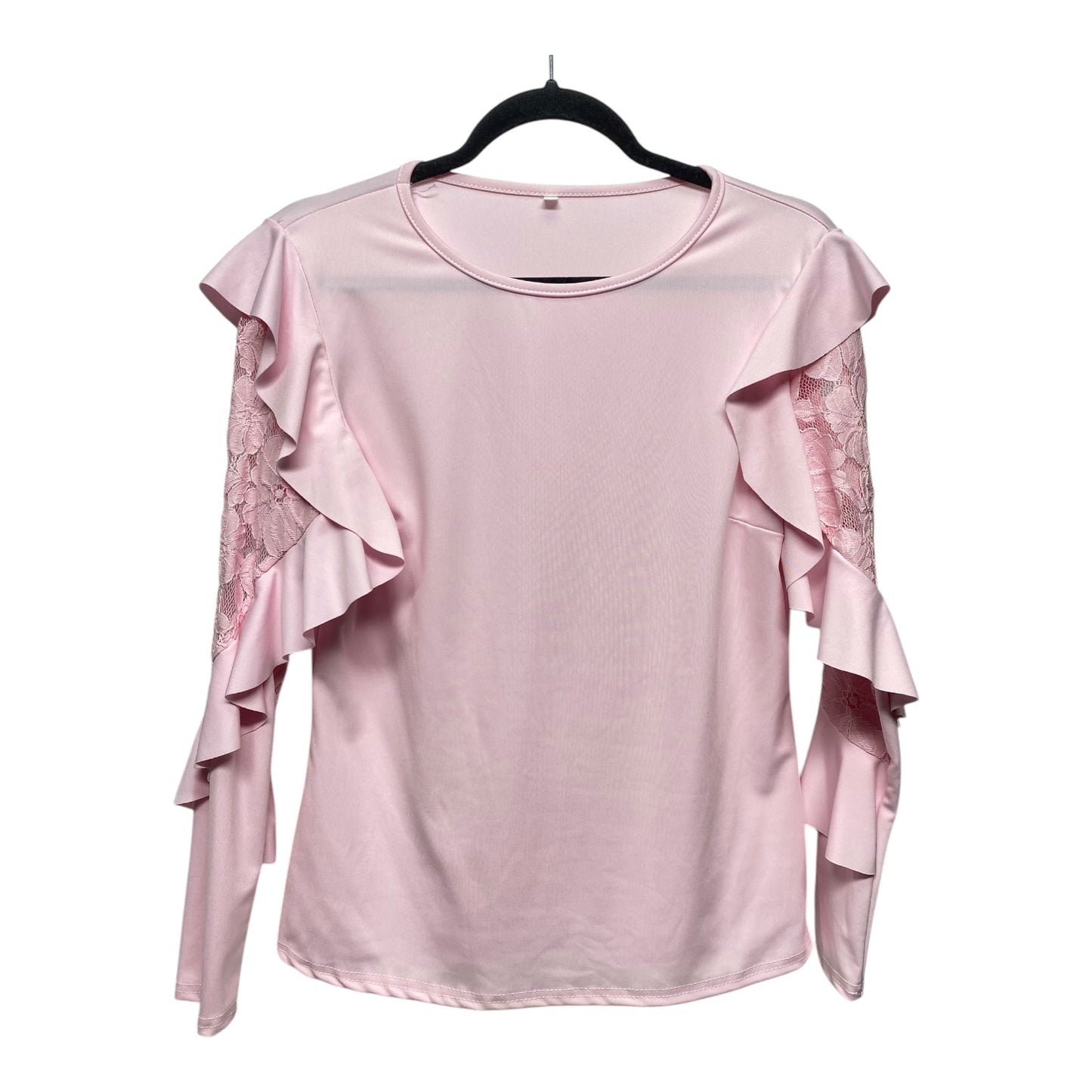 Top Long Sleeve By Clothes Mentor In Pink, Size: M